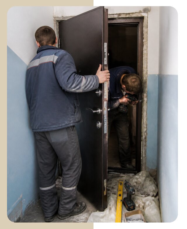 Профессиональная установка тамбурной двери под ключ в Верхнем Уфалее